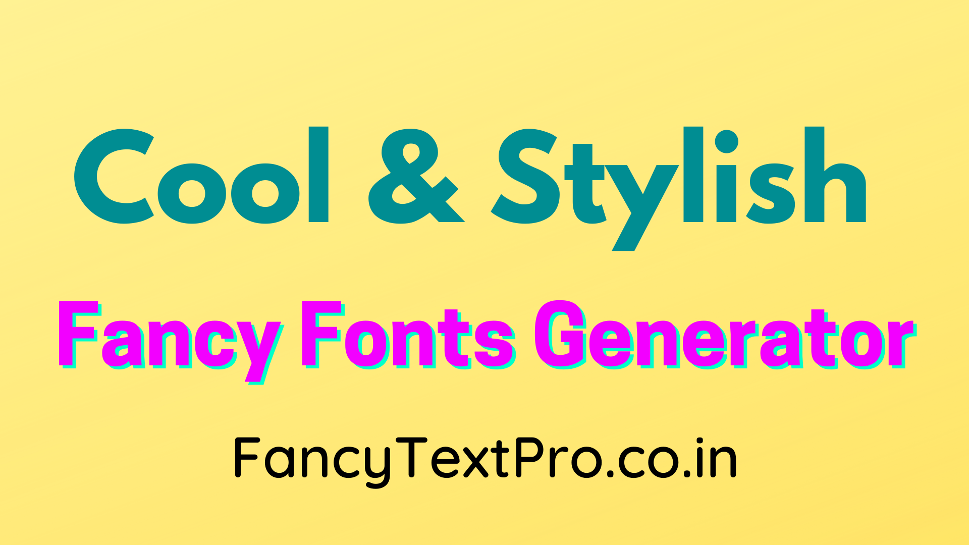 Fancy Text Generator - Stylish Text Fonts Generator
